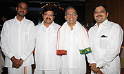 ...im Herbst 2010 zu Gast im Krallerhof mit seinem Aryurveda Team (©Foto: Marikka-Laila Maisel)